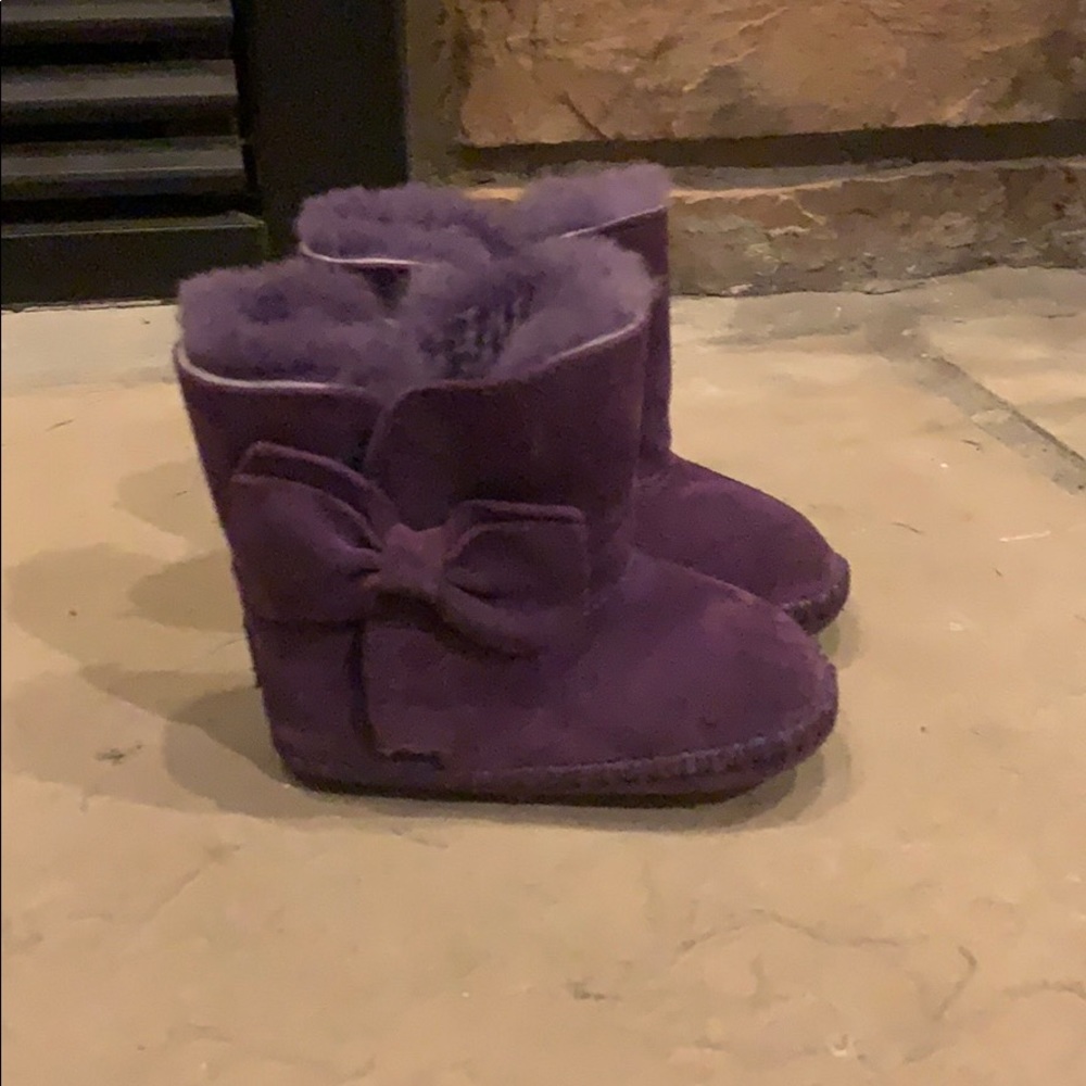 Ugg Baby Boots (dark purple)